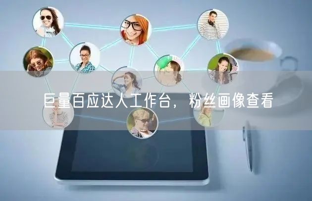 巨量百应达人工作台，粉丝画像查看