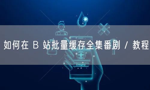 如何在 B 站批量缓存全集番剧 / 教程